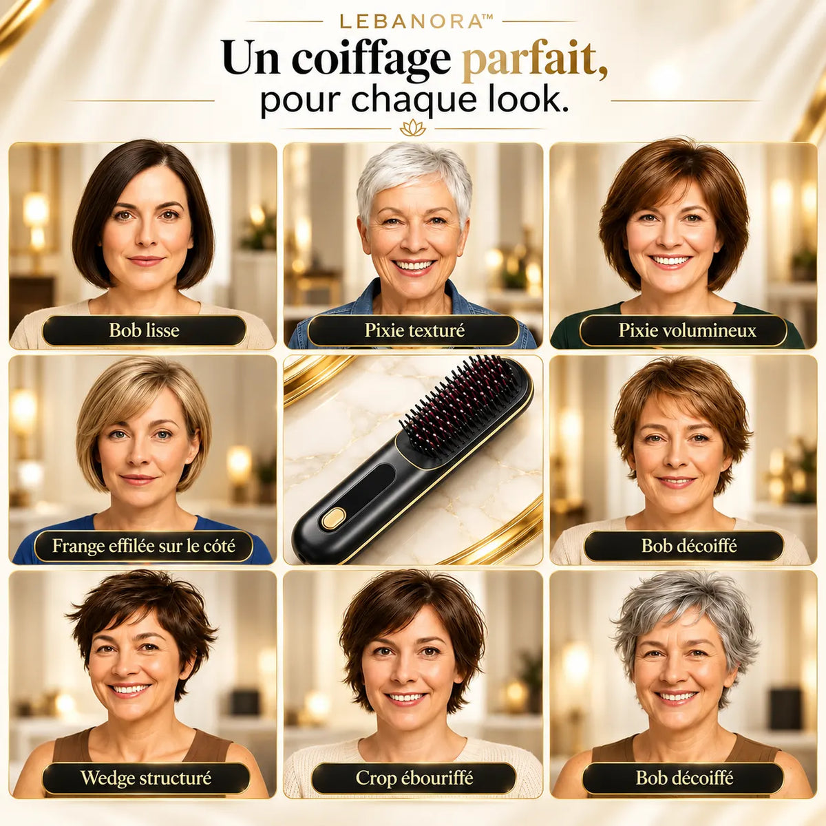 Lebanora™ Brosse Lissante Premium