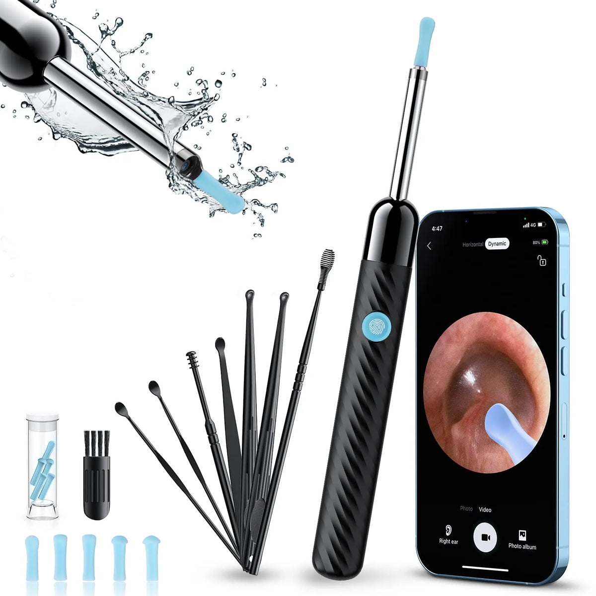 Lebanora™ – Caméra Intelligente de Nettoyage des Oreilles