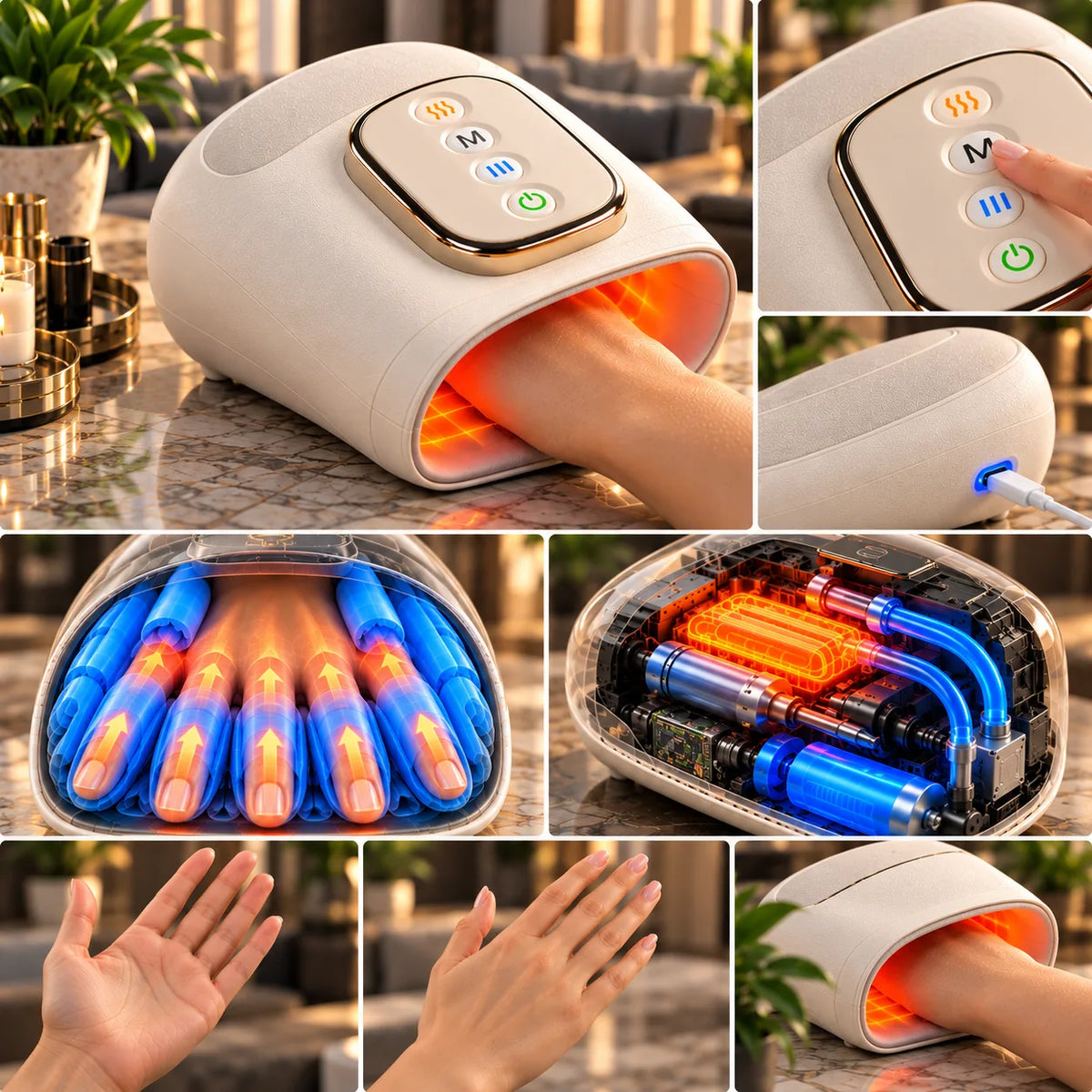 Lebanora™ Masseur Thérapeutique des Mains